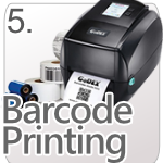 5. Barcode Label / Ticket Printing